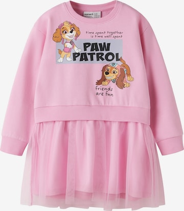 NAME IT Jurk 'Paw Patrol' in Roze: voorkant