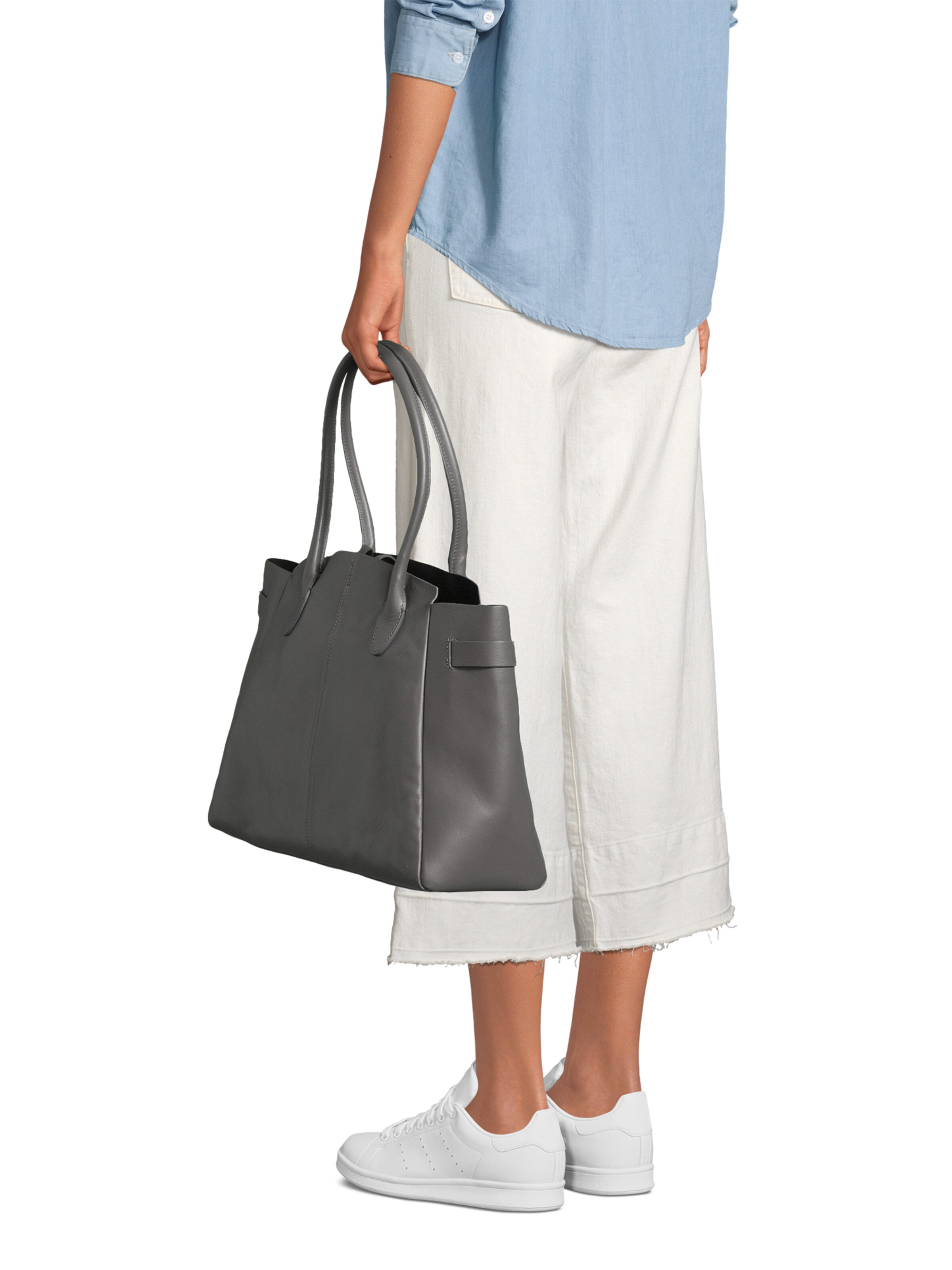 & Other Stories Шоппер в Серый: спереди