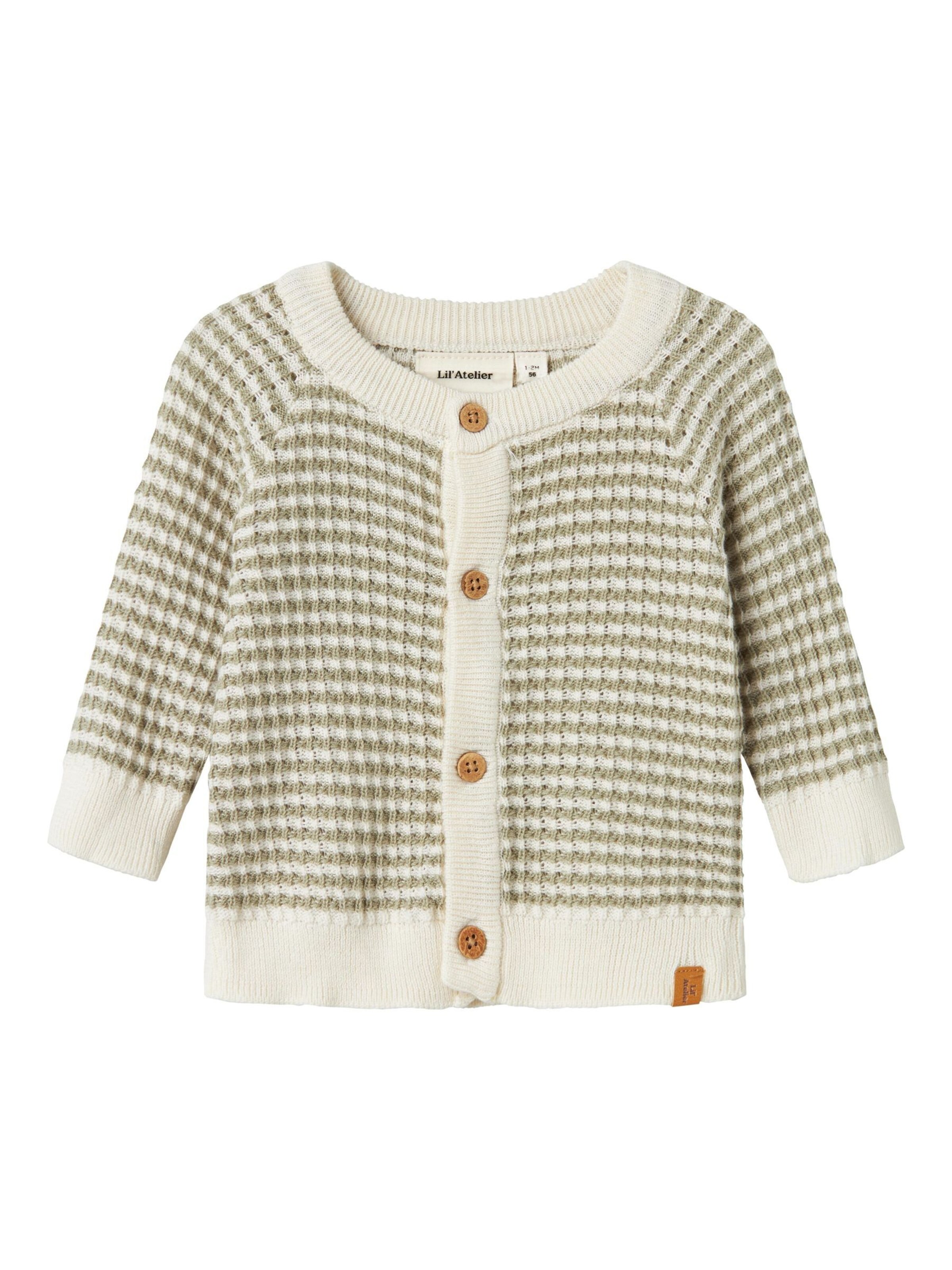 Cardigan NAME IT en vert : devant