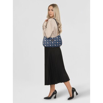 Sac bandoulière 'Emelie' GUESS en bleu : devant