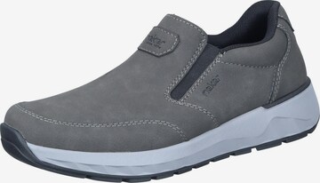 Slip on Rieker en gris : devant
