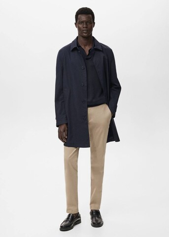 MANGO MAN Slimfit Chinohose 'Barna' in Beige