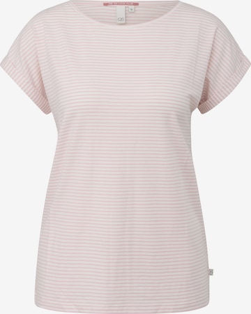 T-shirt QS en rose : devant