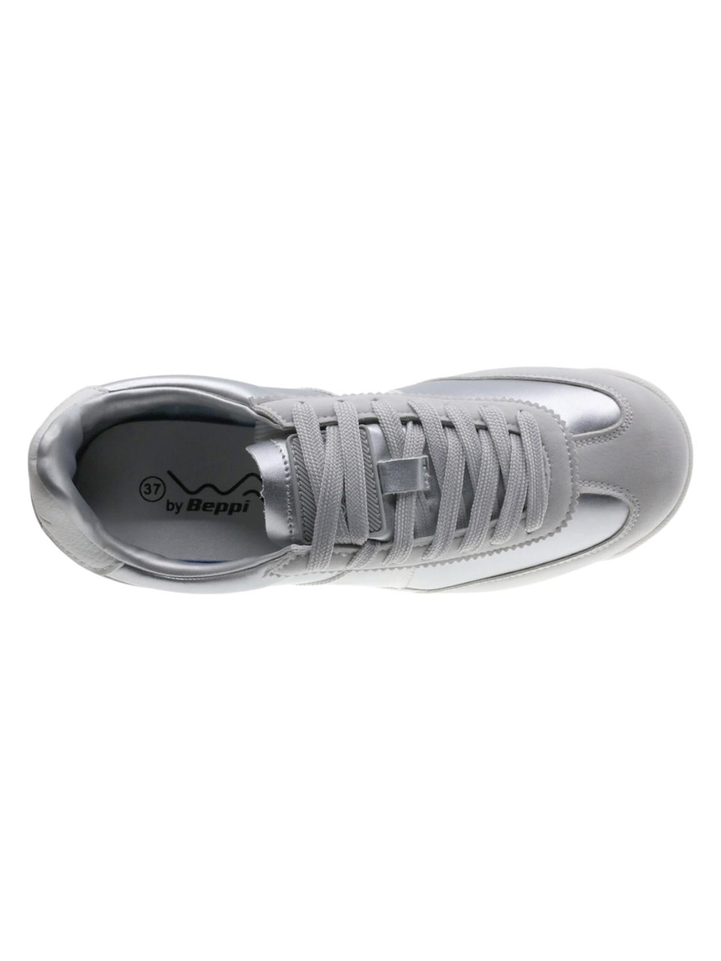 Sneaker bassa 'Casual Shoe' di Beppi in argento