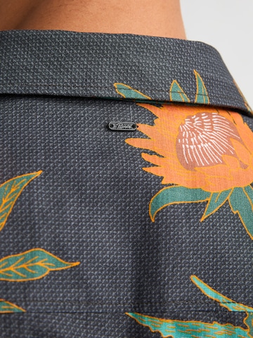 Petrol Industries Regular fit Overhemd in Zwart