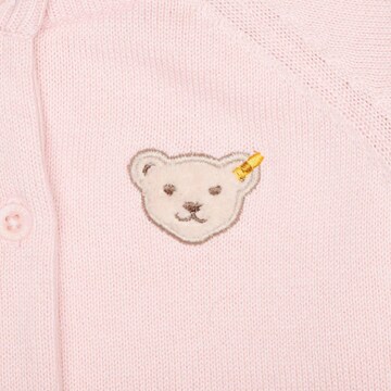 Steiff Collection Knit cardigan in Pink