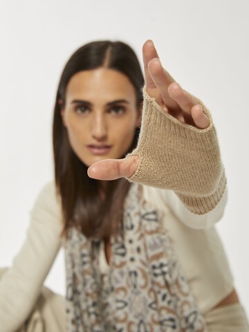 CODELLO Hand warmers in Beige