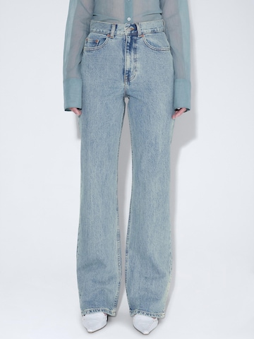 Dr. Denim Regular Jeans 'Echo High Straight' in Blauw
