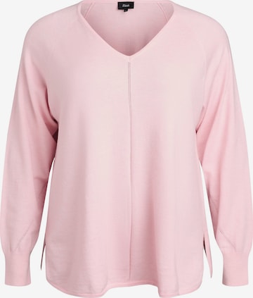 rožinė Zizzi Megztinis 'Caella': priekis