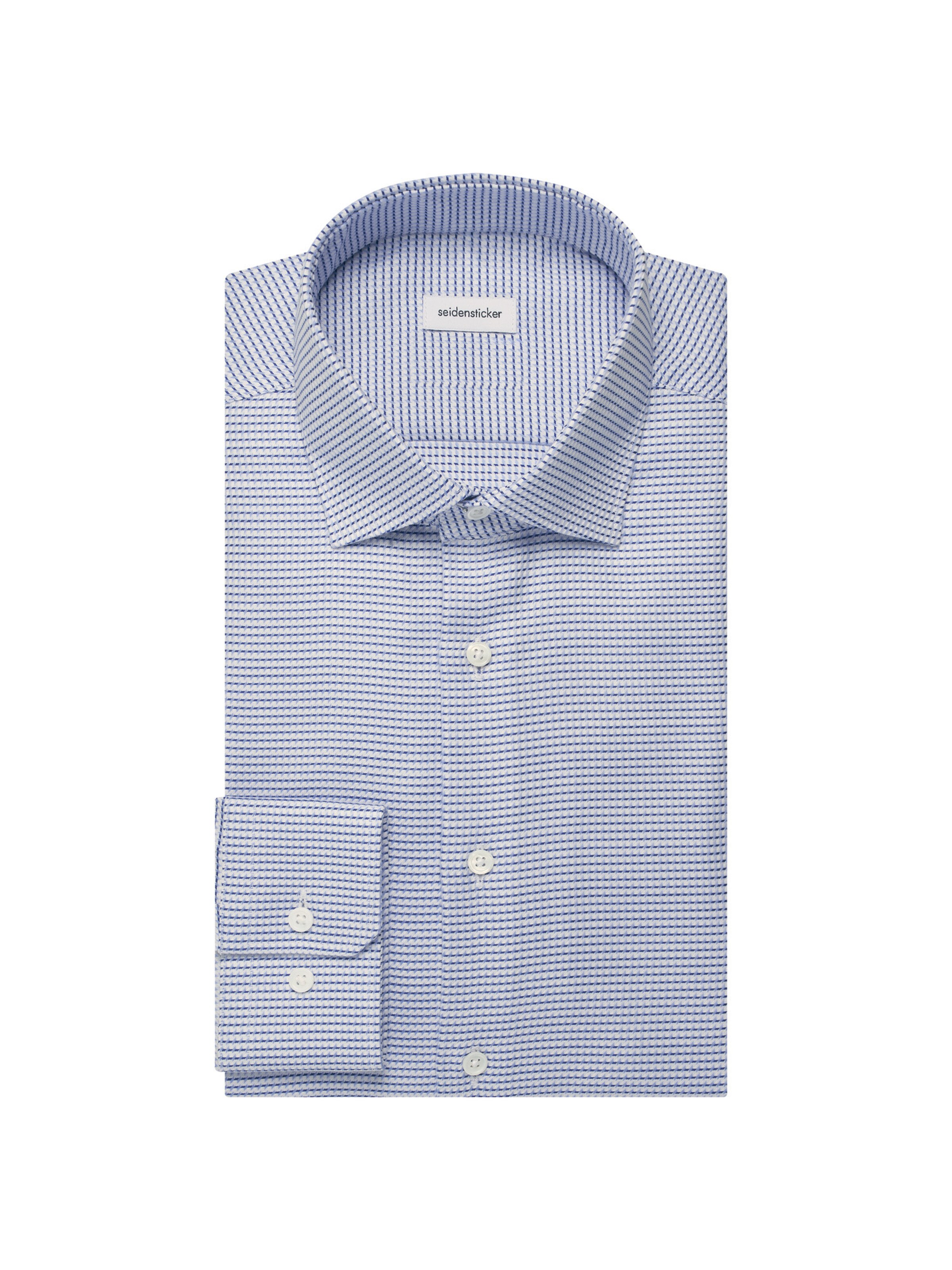 SEIDENSTICKER Regular fit Zakelijk overhemd in Blauw