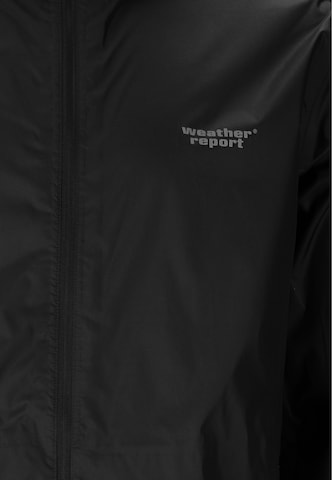 Weather Report Functionele jas 'Pack'way' in Zwart