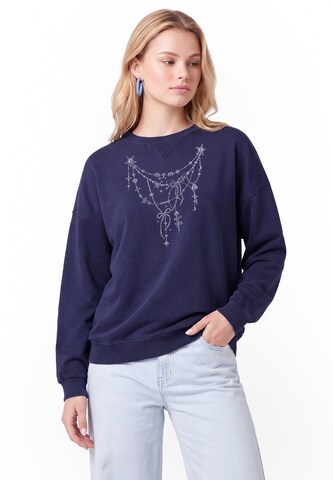 MYMO - Sudadera en azul: frente