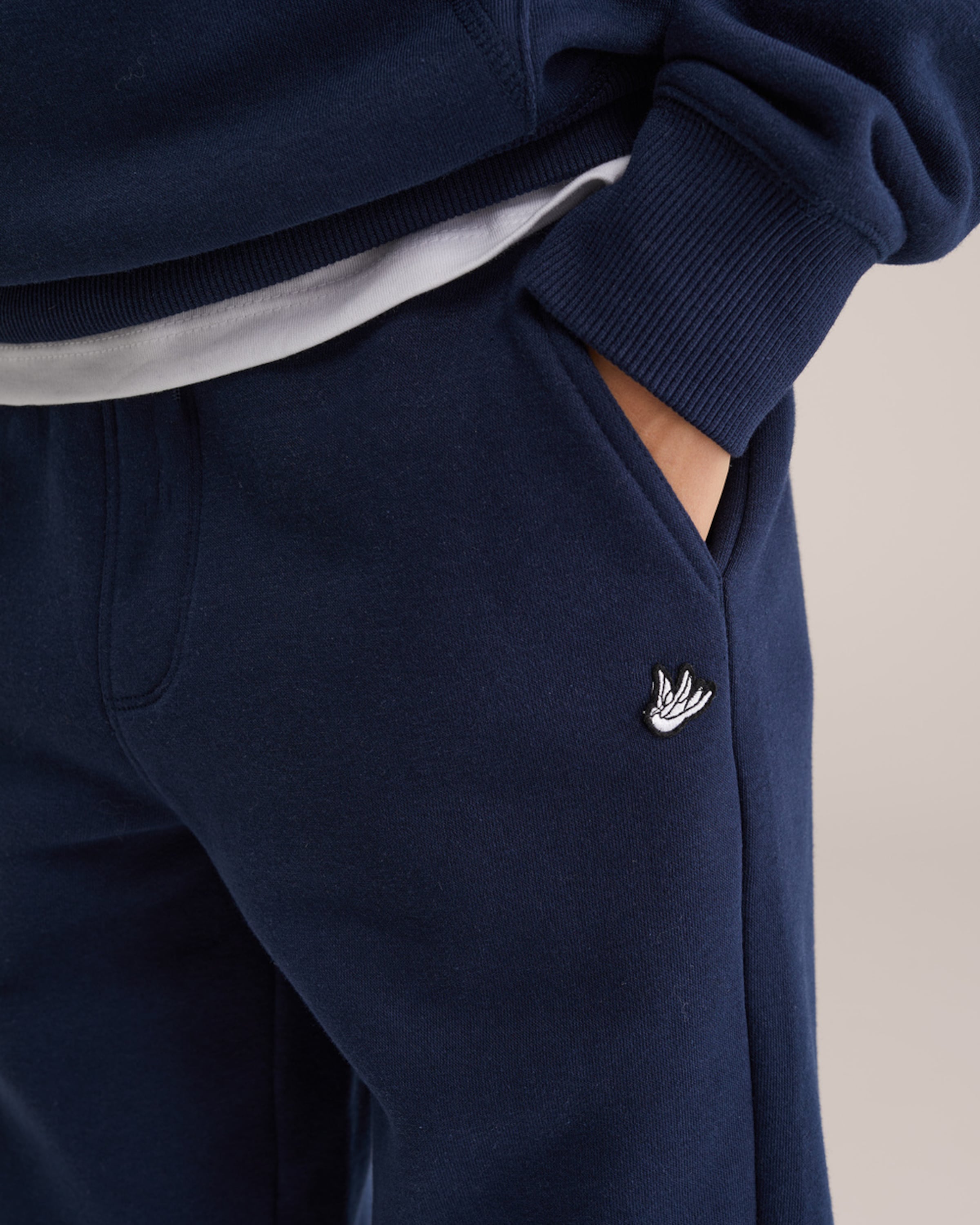 WE Fashion Regular Trousers in Blue