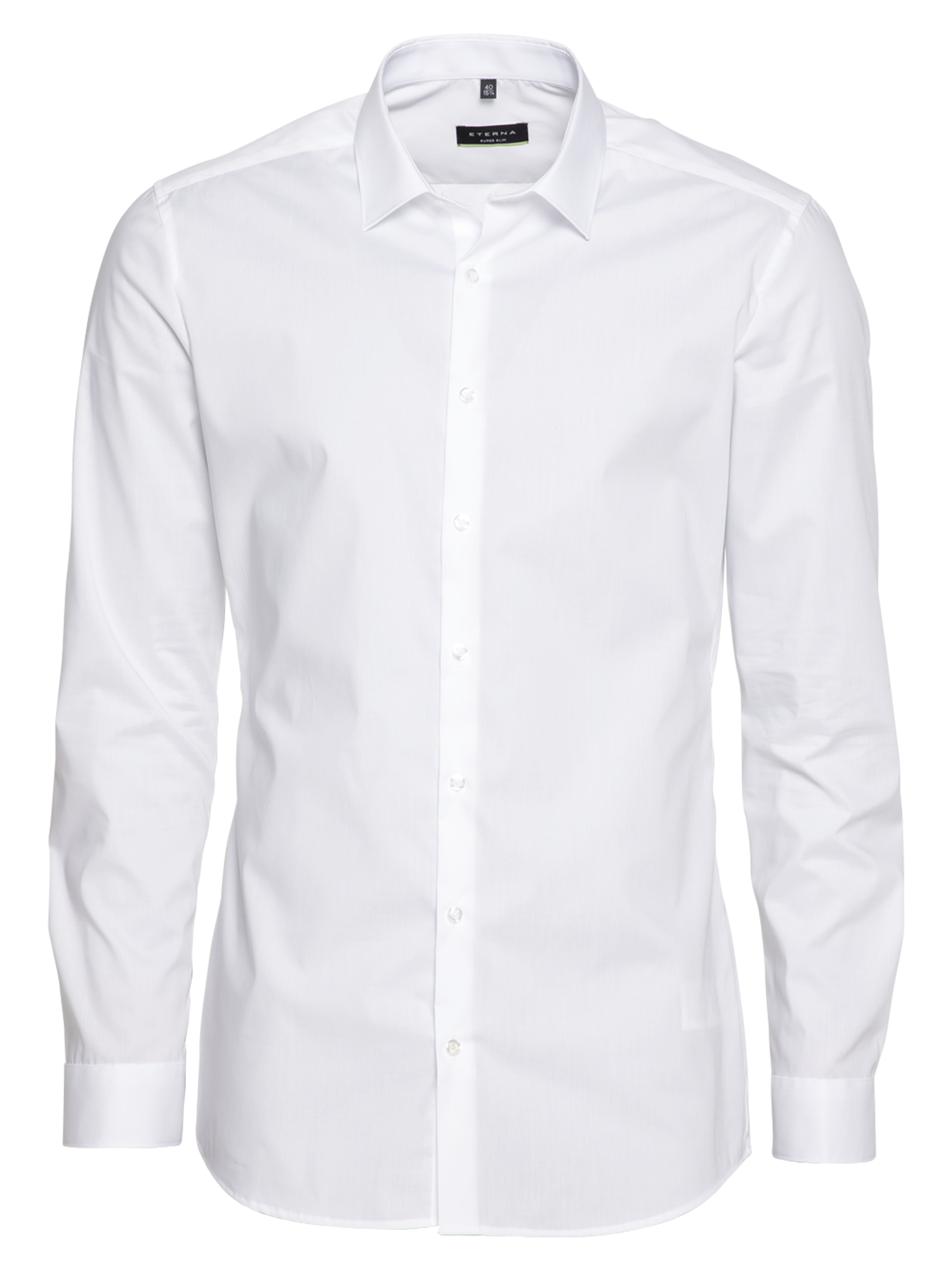 ETERNA Koszula biznesowa SUPERSLIMFIT w kolorze Białym 