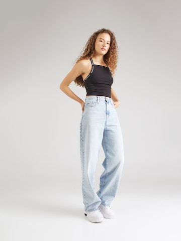 Calvin Klein Jeans Regular Topp i svart