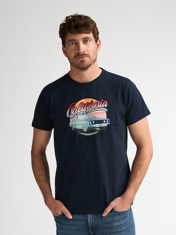 Petrol Industries Shirt in Blauw: voorkant