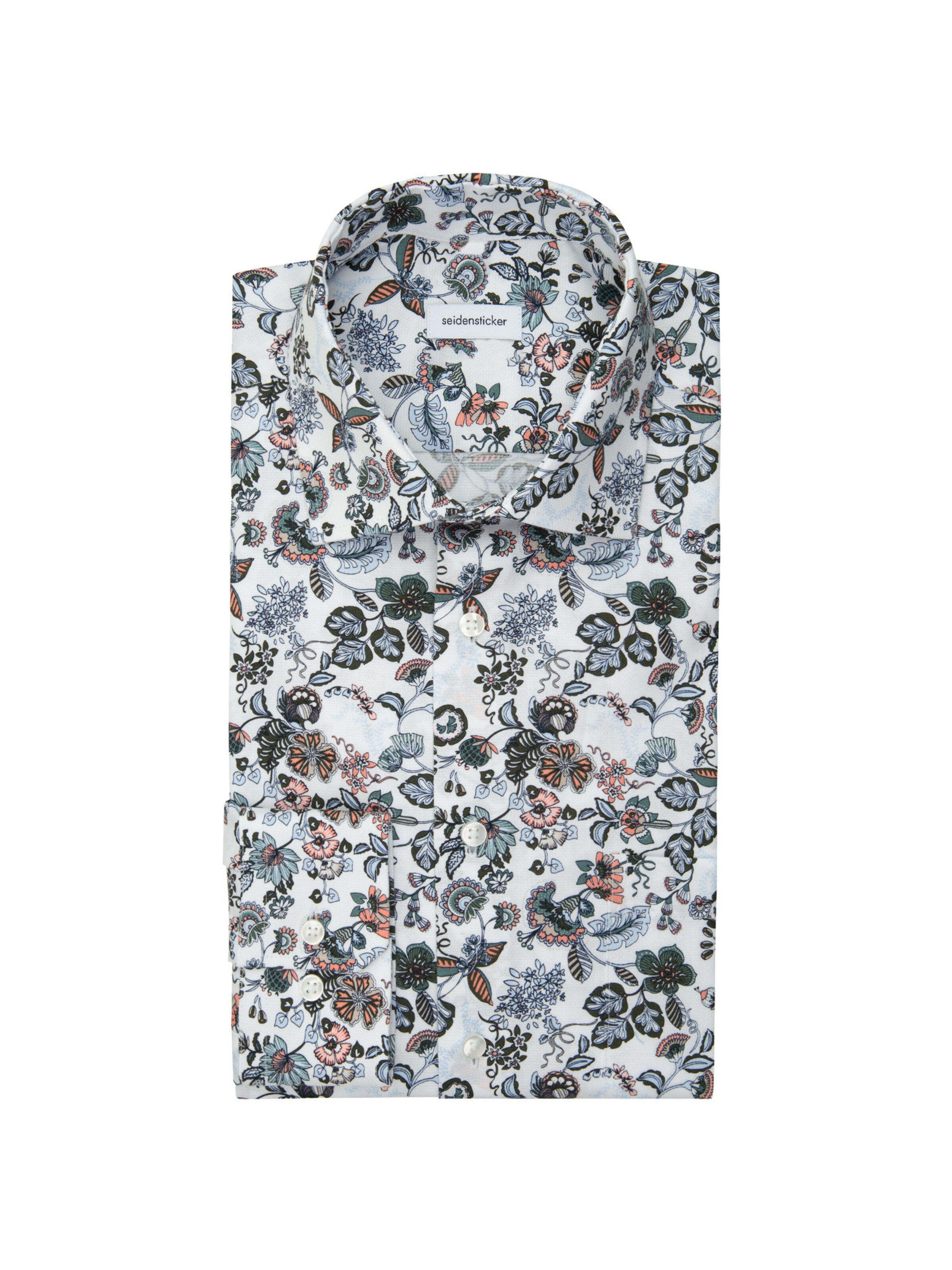 SEIDENSTICKER Regular fit Business shirt in Orange