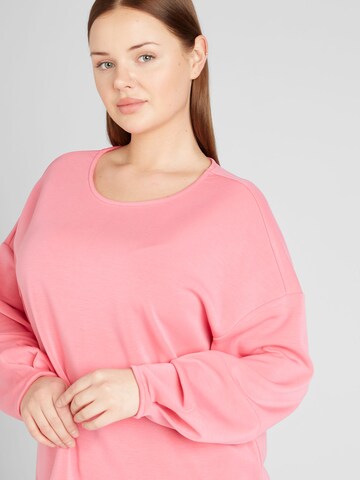 SAMOON T-shirt i rosa