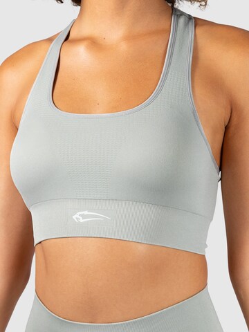 Bustier Soutien-gorge de sport 'Liesa' Smilodox en gris