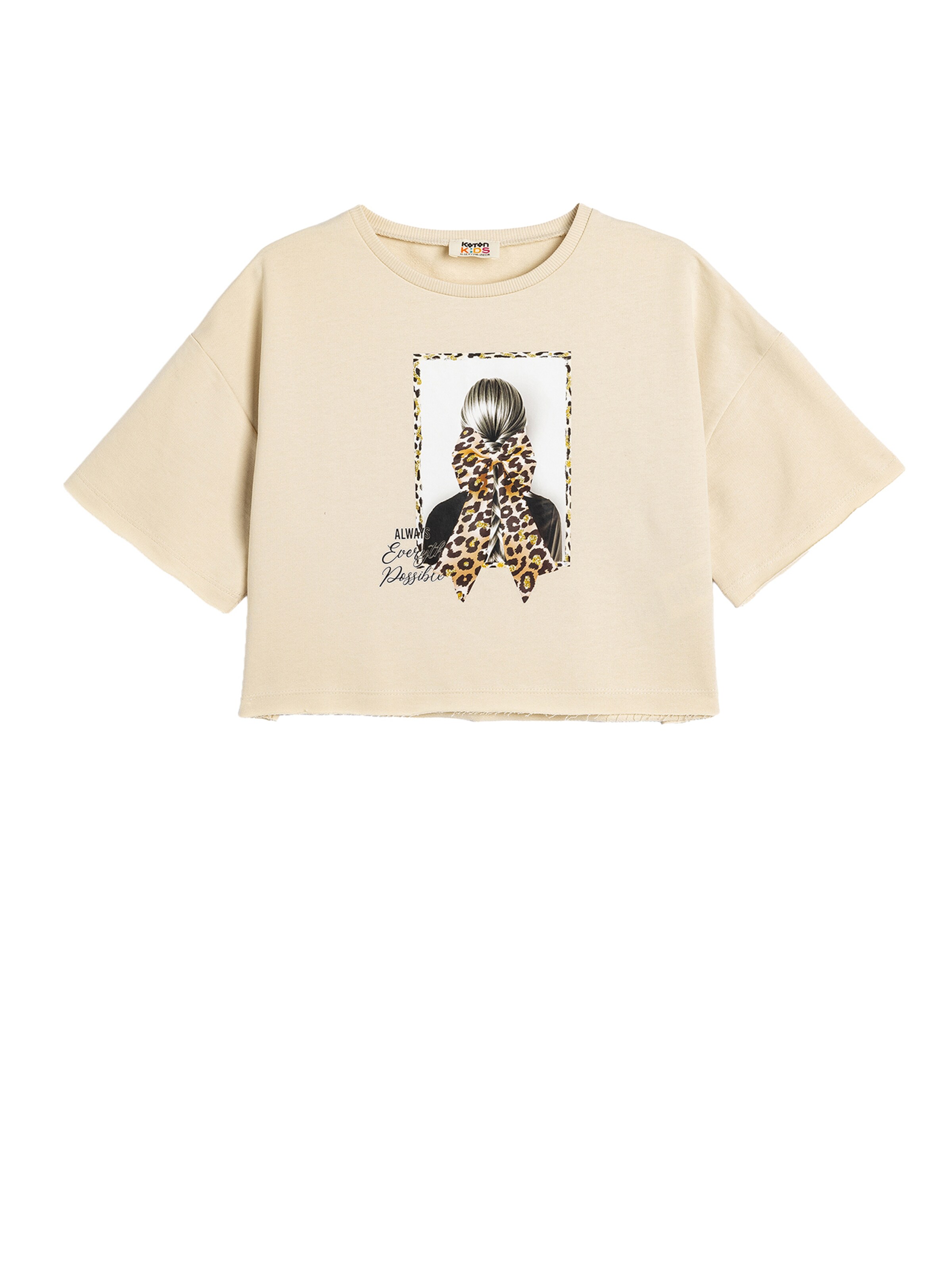 Koton Sweatshirt in Beige: front