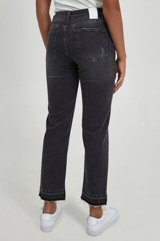 PULZ Jeans Regular Jeans 'EMMA' in Grau