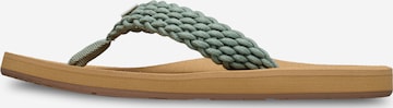 ROXY T-Bar Sandals 'Porto' in Green: front