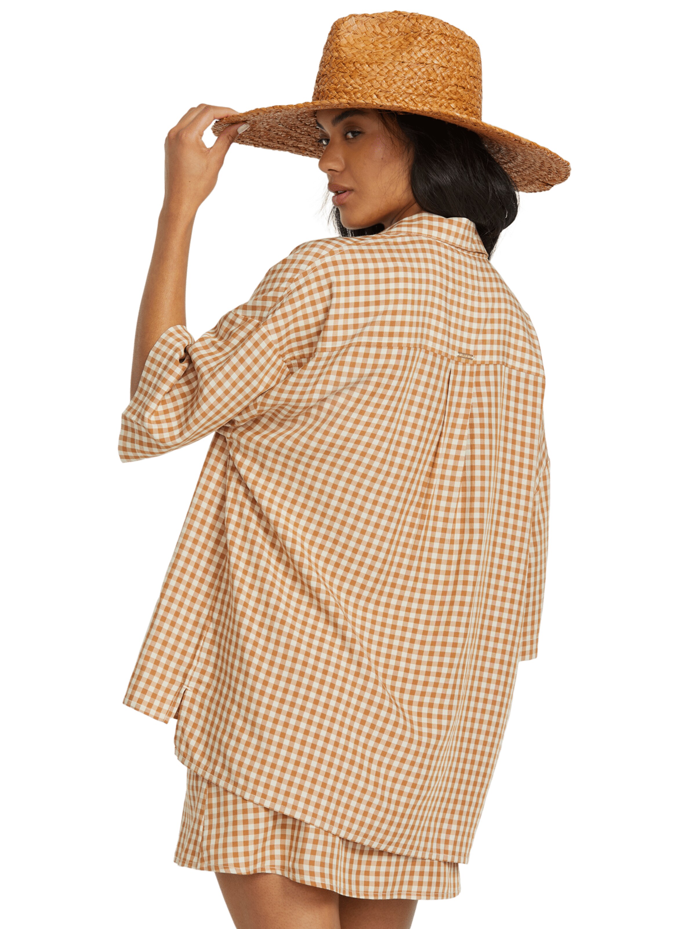 BILLABONG Blouse 'Beach Side' in Bruin