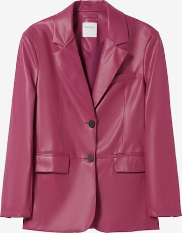 Blazer Bershka en rose : devant