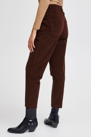 b.young Slim fit Trousers 'Ela' in Brown
