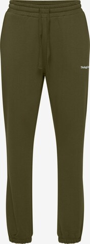 Effilé Pantalon 'Rafine' The Jogg Concept en vert : devant