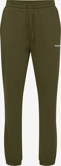 The Jogg Concept Pantalon 'Rafine' en vert / blanc, Vue avec produit
