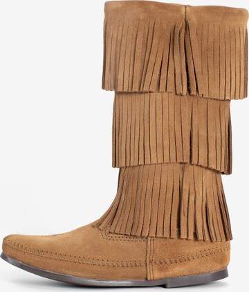 Minnetonka Boots 'Joia' in Brown: front