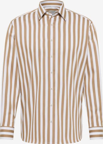 ETERNA Businesshemd in Beige: Vorderseite