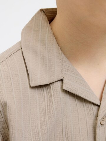 Coupe regular Chemise Jack & Jones Junior en beige