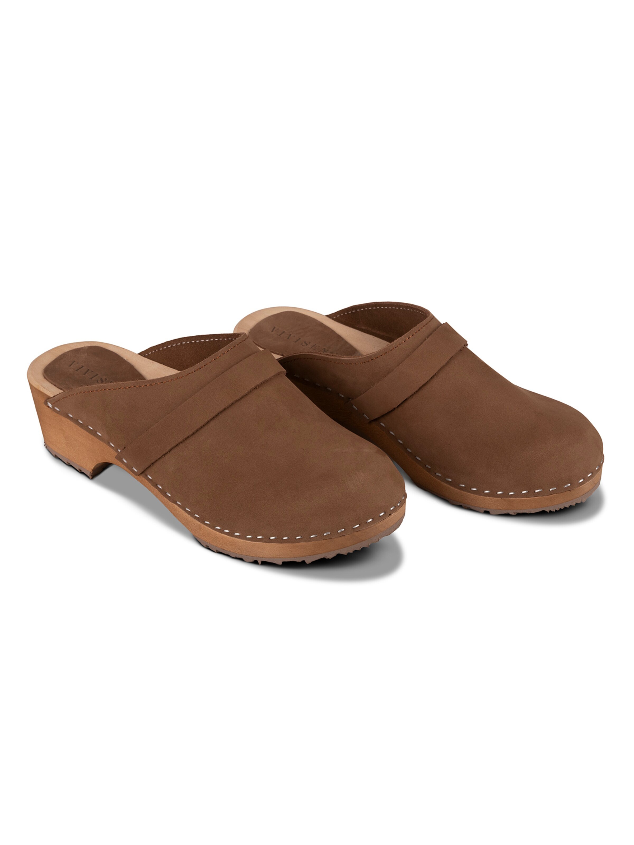 Vivisence Clogs 'B0002' in Bruin