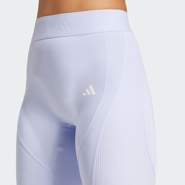 ADIDAS PERFORMANCE - Skinny Pantalón deportivo 'Hyperglam' en lila
