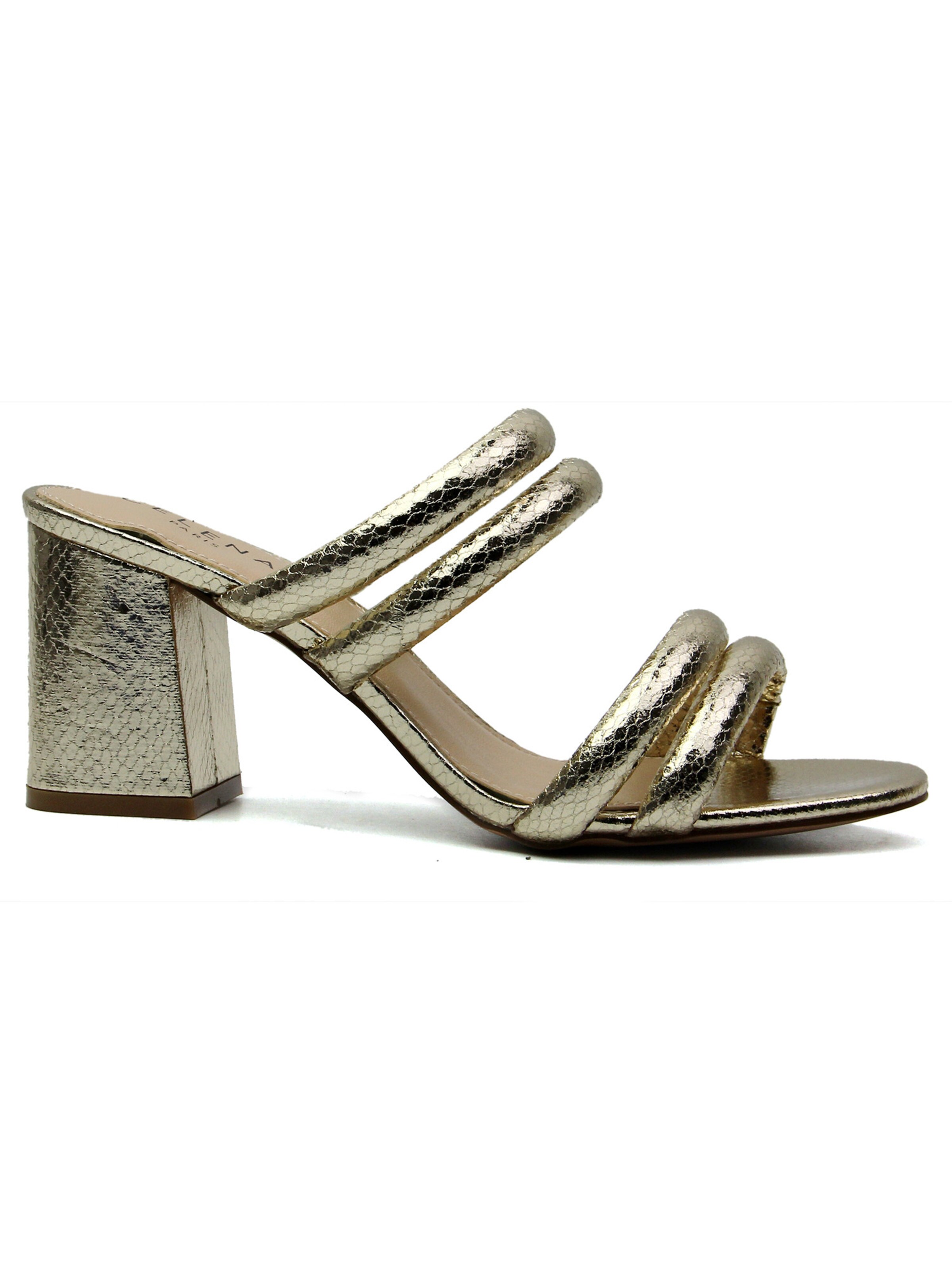 Celena - Sandália 'Cristina' em ouro