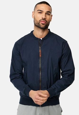 INDICODE JEANS Between-Season Jacket ' Ornel ' in Blue