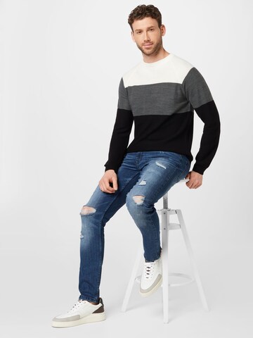 BURTON MENSWEAR LONDON Pullover in Schwarz