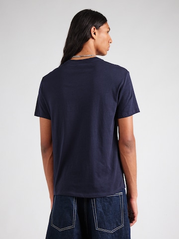 MUSTANG T-Shirt 'Austin' in Blau