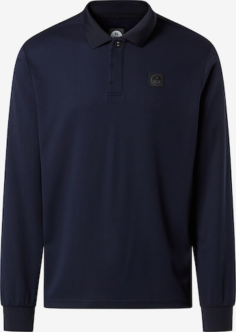 North Sails Poloshirt in Blau: Vorderseite