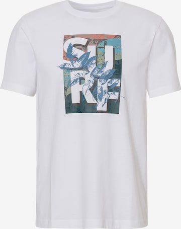 JOHN DEVIN Shirt in White: front