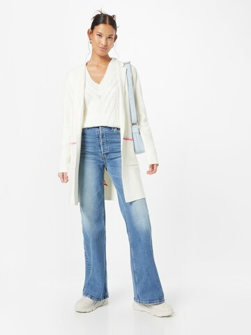 Key Largo Cardigan 'AMOUR' i hvid