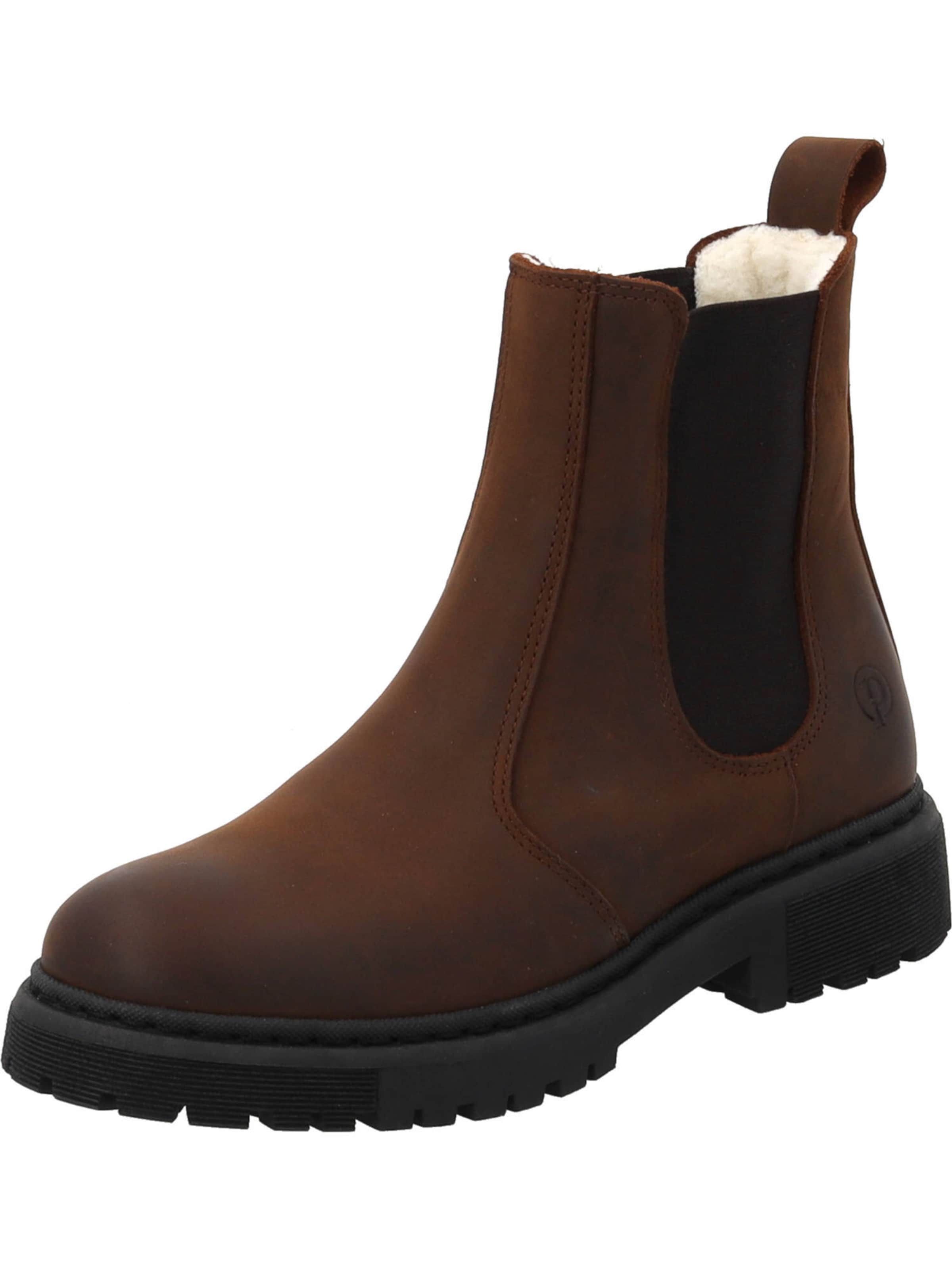 Palado Chelsea boots 'Alicudi' in Brown: front
