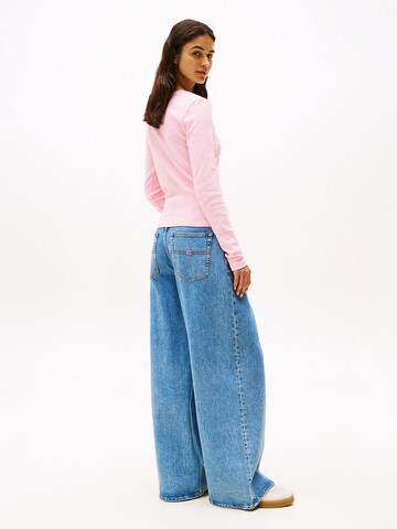 T-shirt Tommy Jeans en rose