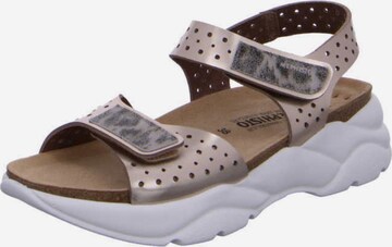 MEPHISTO Sandals 'Coraline' in Silver: front