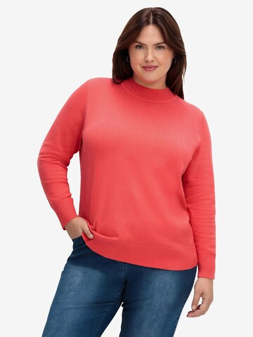 SHEEGO Sweater in Red: front