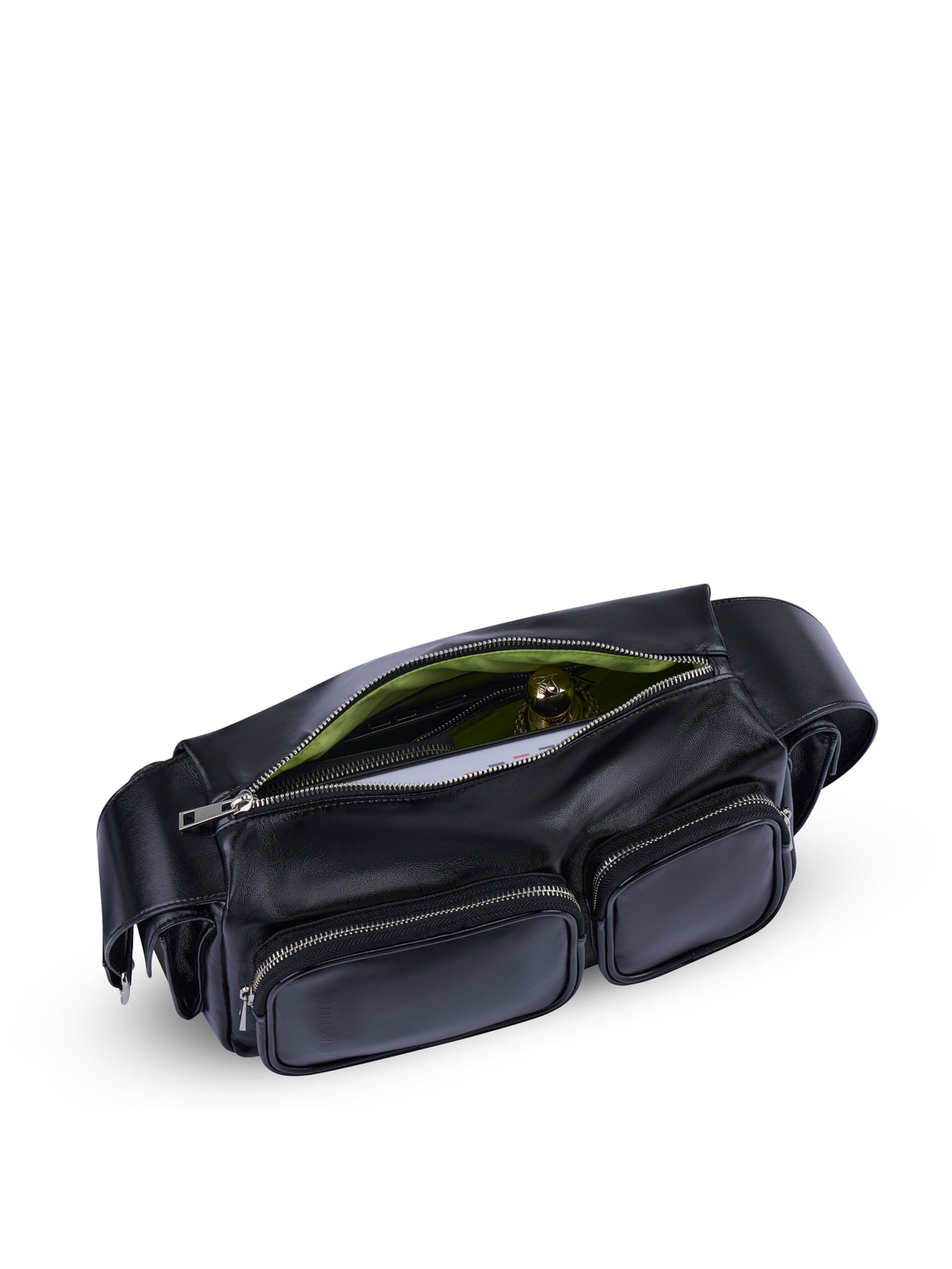 Expatrié - Mala de ombro 'Stella' em preto