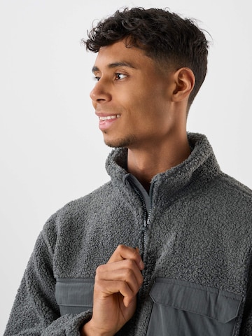 Denim Factory Fleece jas 'Denver' in Grijs