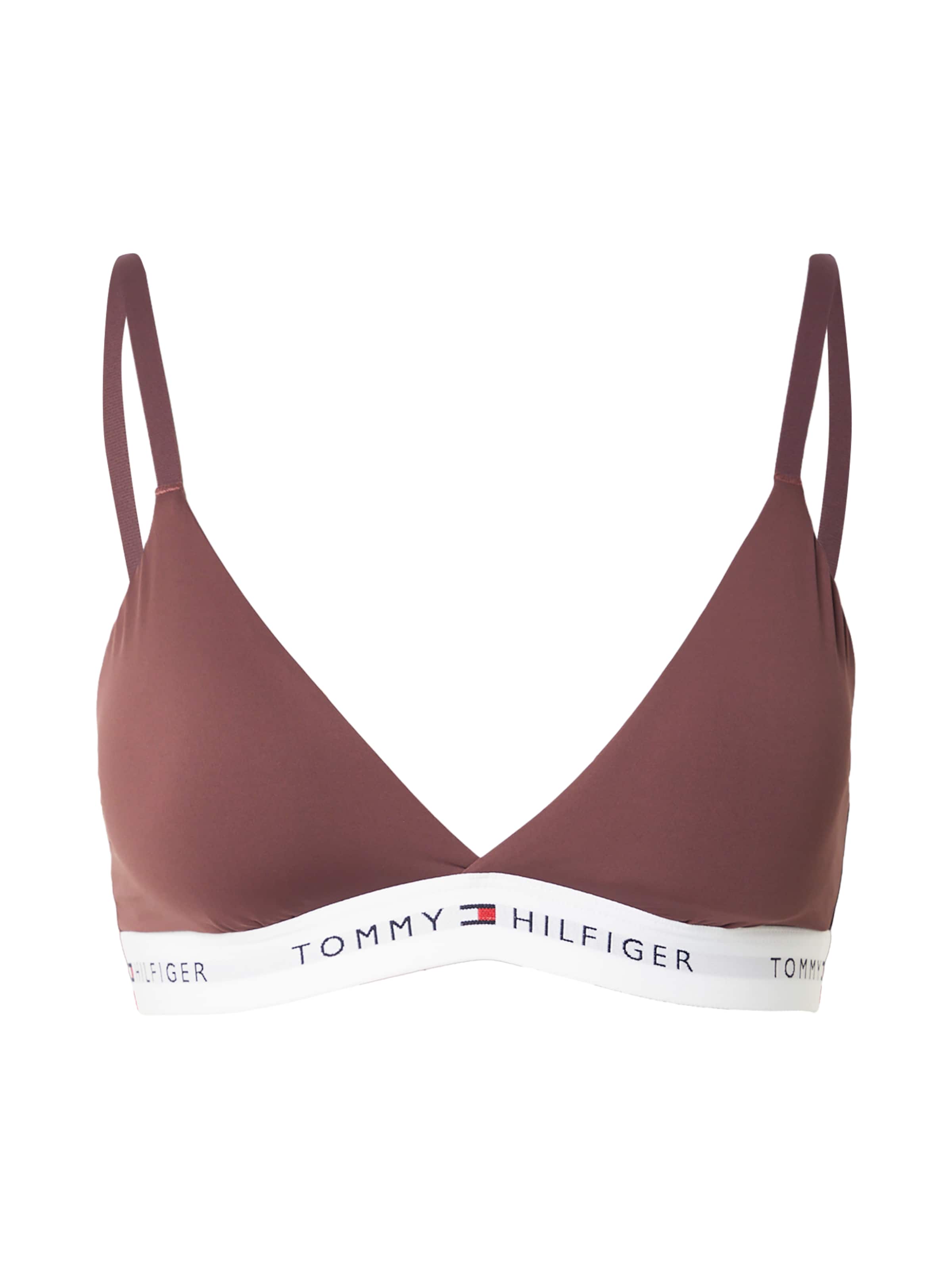 Tommy Hilfiger Underwear Triangel BH i brun: forside